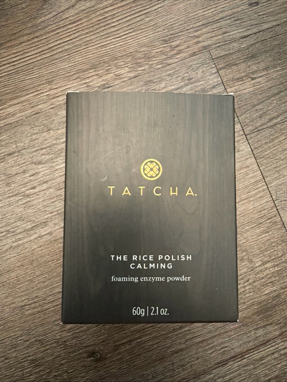 Tatcha Black and Gold The Rice Polish Calming Foaming Enzyme Powder